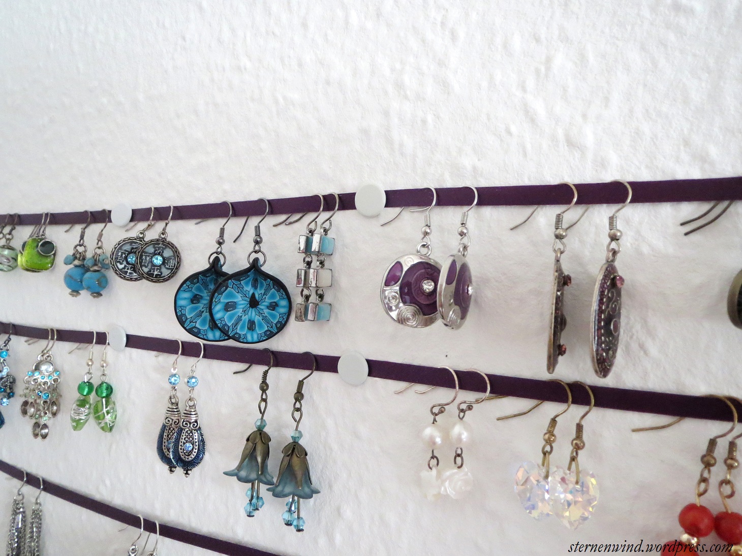 DIY: schnelle Ohrringaufbewahrung  Sternenwind  Blog