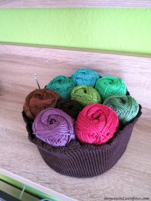 Aufbewahrungskorb häkeln