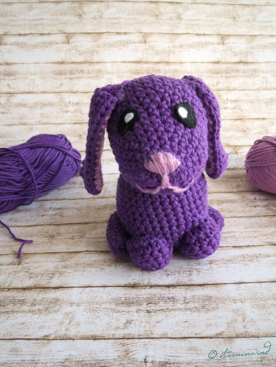 Hasen oder Hund häkeln Anleitung