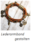 Lederarmband gestalten