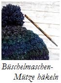 Mütze mit Büschelmaschen / Puff Stitch häkeln