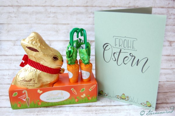 Lindt Ostergrüße Lettering