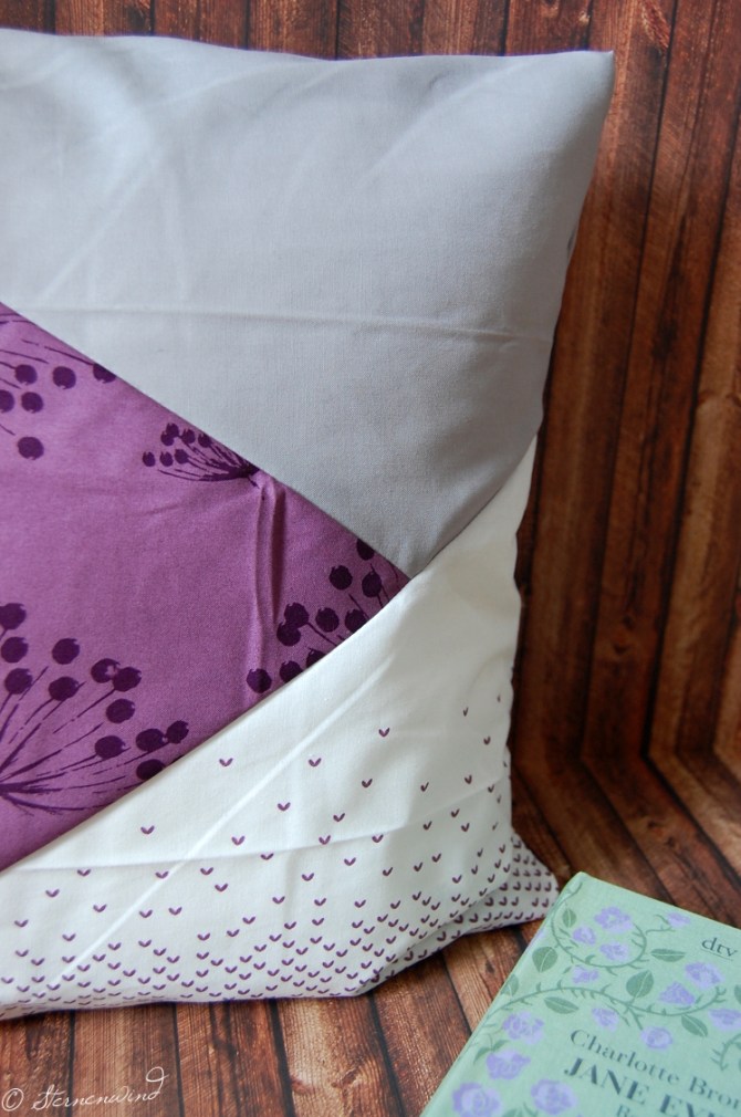 Anleitung Kissen ohne Reißverschluss oder Knöpfe nähen