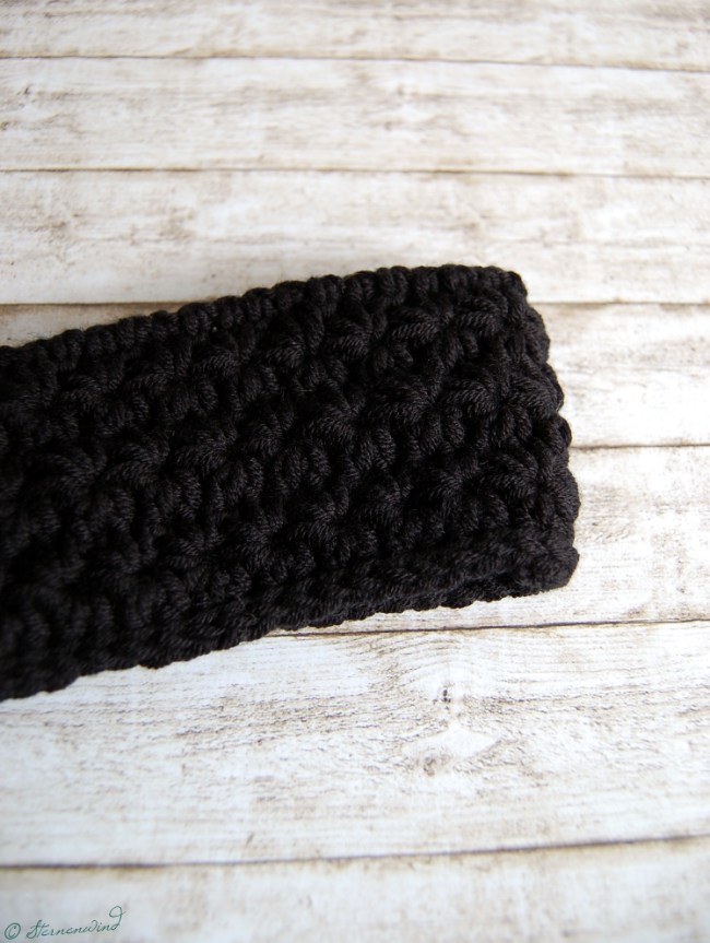 Anleitung Stirnband mit Sternstich häkeln