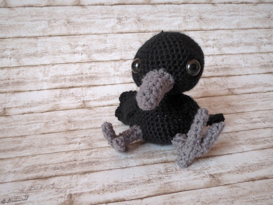 Anleitung Amigurumi Rabe häkeln