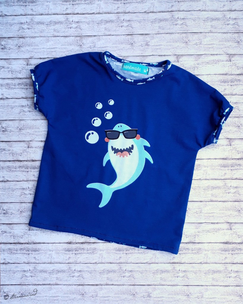 schnelles T-Shirt Jungen Vorderseite nähen